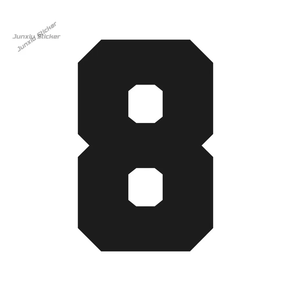 Number Eight Varsity font Vinyl decal 8 bold sports Sticker Creative Bumper Sticker Waterproof Vinyl Decal Decoration
Number Eight Varsity font Vinyl decal 8 bold sports Sticker Creative Bumper Sticker Waterproof Vinyl Decal Decoration