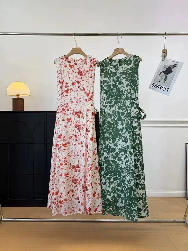 Dave&di Elegant Style And Fashionable Sleeveless Long Printed Dress Woman Clothes Dress Elegant Party Dresses Vestidos Women's
Dave&di Elegant Style And Fashionable Sleeveless Long Printed Dress Woman Clothes Dress Elegant Party Dresses Vestidos Women's