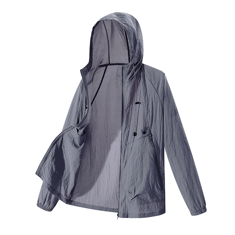 Summer Men's New Leisure Outdoor Quick Drying Uv Light Jacket Light Sports Riding Fishing Hooded Skin Ultra-thin Breathable
Summer Men's New Leisure Outdoor Quick Drying Uv Light Jacket Light Sports Riding Fishing Hooded Skin Ultra-thin Breathable