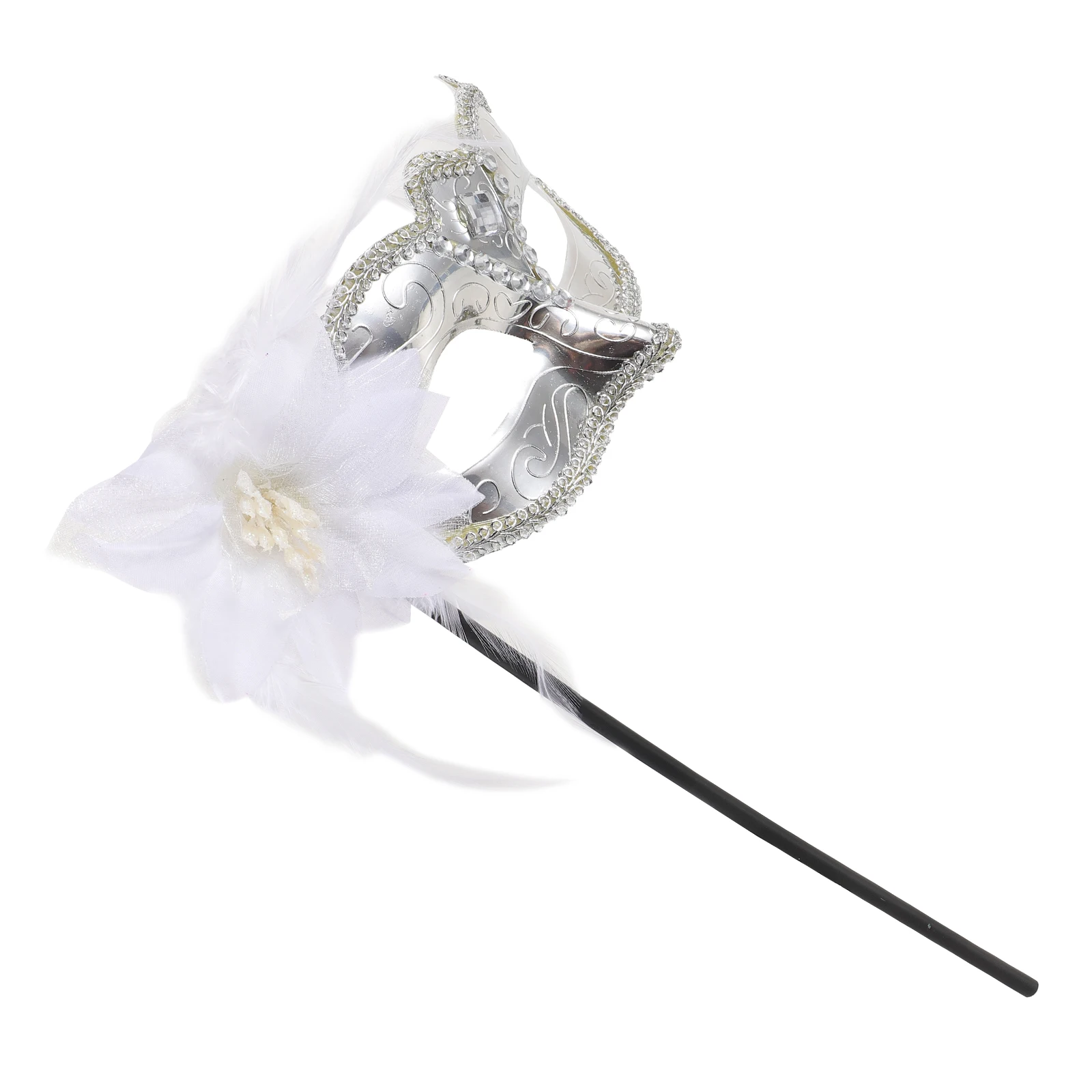 Mask H held Side Flower Masquerade Women Party Stick Princess Prom Masks Ball Accessories Halloween Carnival Stage
Mask H held Side Flower Masquerade Women Party Stick Princess Prom Masks Ball Accessories Halloween Carnival Stage