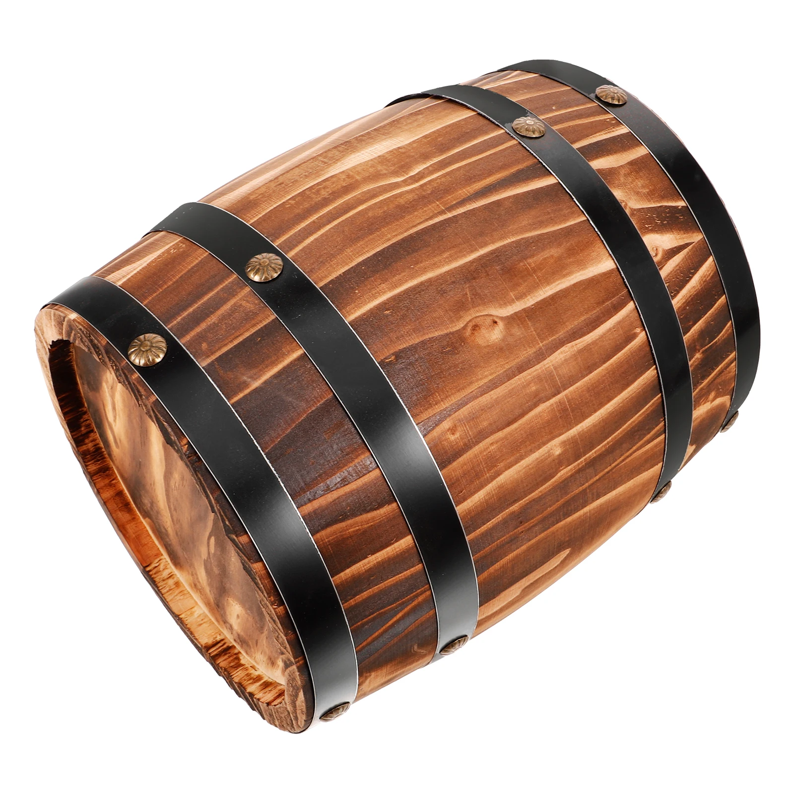 Wooden Decor 20x16CM Oak Barrel Handmade Retro Bar Kitchen Garden Yard Barrel Photo Prop Ornament
Wooden Decor 20x16CM Oak Barrel Handmade Retro Bar Kitchen Garden Yard Barrel Photo Prop Ornament