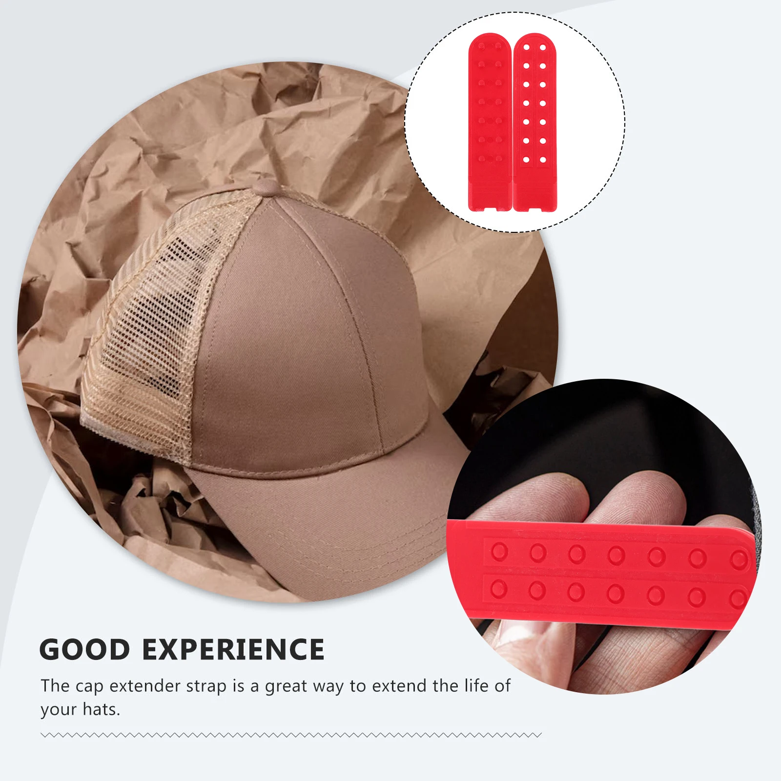 5 Sets 7 Holes Plastic Hat Buckle Adjustable Snapback Extender Cap Size Extension Portable Straps Replacement Lightweight Good
5 Sets 7 Holes Plastic Hat Buckle Adjustable Snapback Extender Cap Size Extension Portable Straps Replacement Lightweight Good