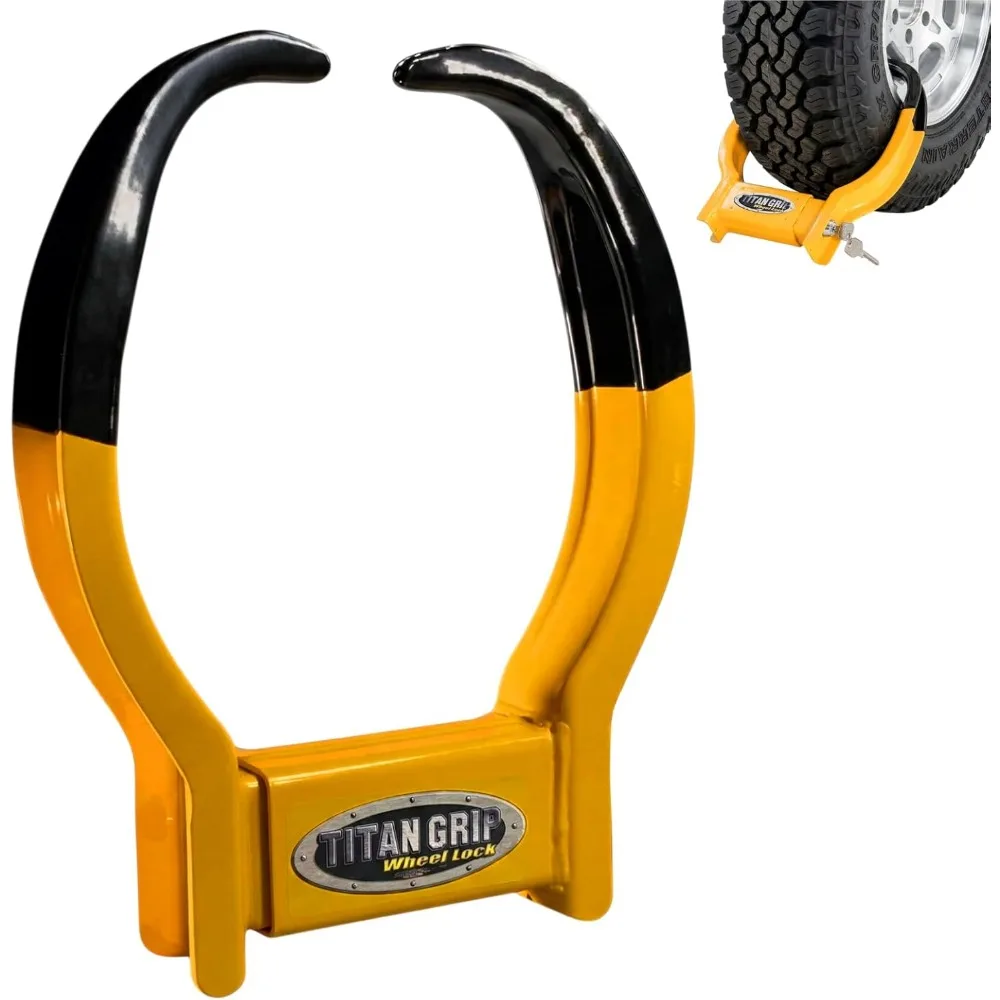 Heavy Duty Anti Theft Wheel Clamp Adjustable Tire Lock for Trailers Cars Trucks Motorcycles SUVs RVs
Heavy Duty Anti Theft Wheel Clamp Adjustable Tire Lock for Trailers Cars Trucks Motorcycles SUVs RVs