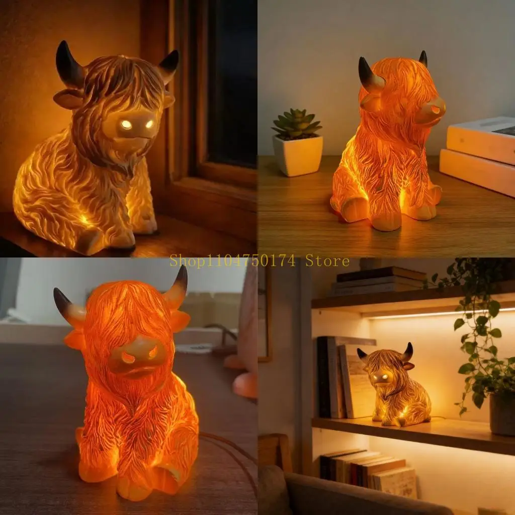 Elegant Resin Crafted Cow Figure Table Light Offers Gentle Brightness for Any Living Space Indoor Decoration top sale
Elegant Resin Crafted Cow Figure Table Light Offers Gentle Brightness for Any Living Space Indoor Decoration top sale