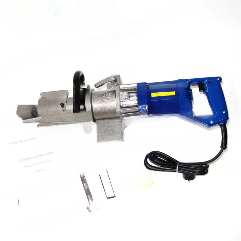 Manual Metal Sheet Bar Bending Machine RB-16 Handheld Hydraulic Portable Rebar Bender
Manual Metal Sheet Bar Bending Machine RB-16 Handheld Hydraulic Portable Rebar Bender
