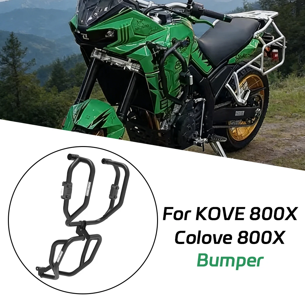 For Colove 800X ADV 2022-2024 Motorcycle Crash Bar Kit For KOVE 800X NEW Landing Protector Engine Guard Bar Carbon Steel Bumper
For Colove 800X ADV 2022-2024 Motorcycle Crash Bar Kit For KOVE 800X NEW Landing Protector Engine Guard Bar Carbon Steel Bumper