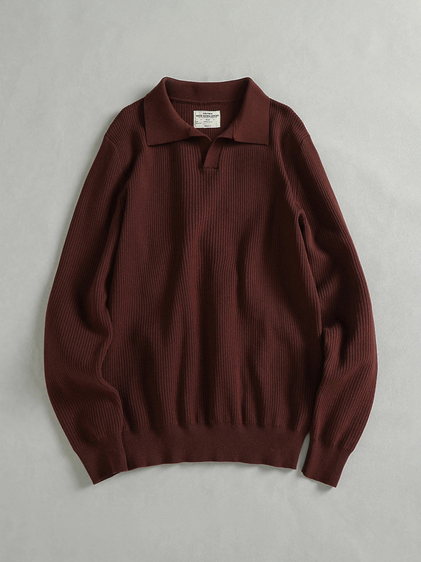 American Retro Style Pure Cotton Knitted Sweater Men's Loose Collar Shirt Oceanic Design Straight Cut Long Sleeve Top
American Retro Style Pure Cotton Knitted Sweater Men's Loose Collar Shirt Oceanic Design Straight Cut Long Sleeve Top