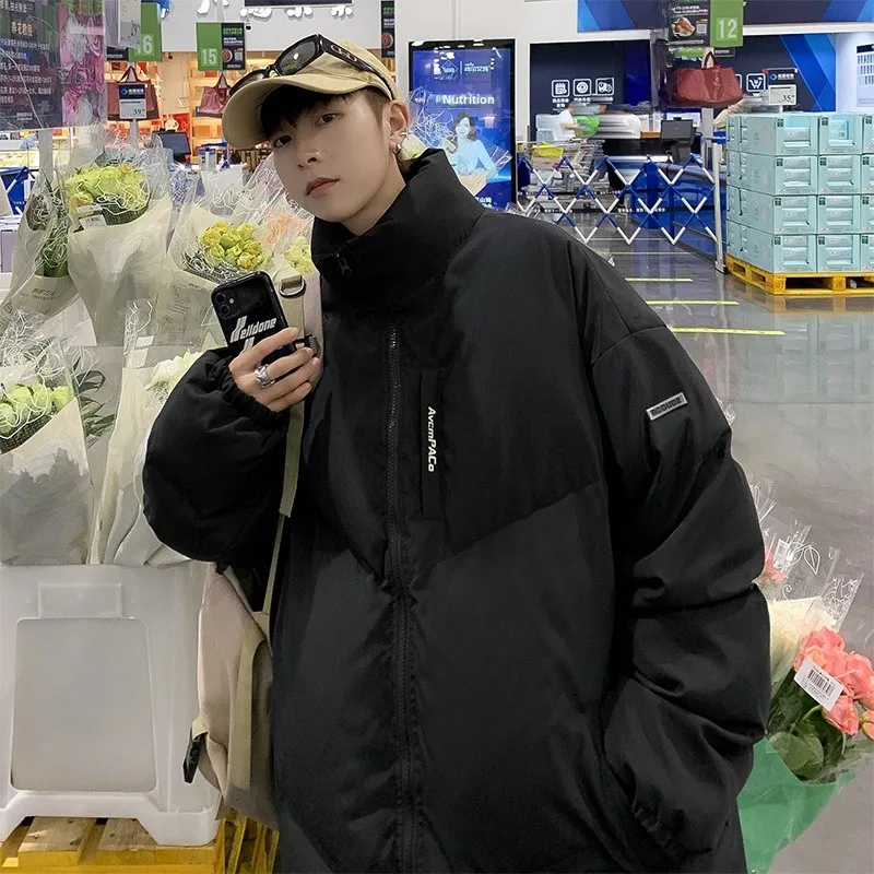 American Hiphop Thickened Oversize Men's Winter Jacket Bread Cotton down Filling Youth Casual Style Loose Fit Outerwear
American Hiphop Thickened Oversize Men's Winter Jacket Bread Cotton down Filling Youth Casual Style Loose Fit Outerwear