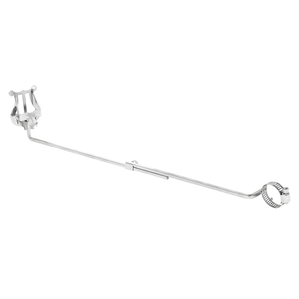 1pc Versatility Flute Score Clip Portable Music Stand Metal For WoodWind Instruments Flute Sheet Music Stand Silver 28.5x7.5x5cm
1pc Versatility Flute Score Clip Portable Music Stand Metal For WoodWind Instruments Flute Sheet Music Stand Silver 28.5x7.5x5cm