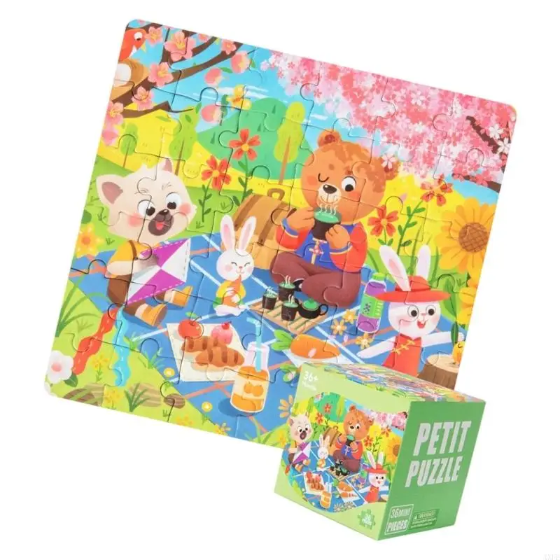 Kids Early Education 36 Piece Mini Paper Puzzle Game Fun Theme
Kids Early Education 36 Piece Mini Paper Puzzle Game Fun Theme
