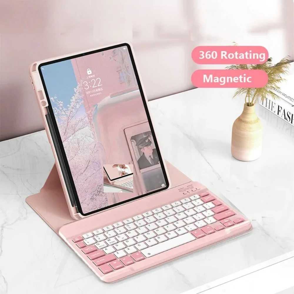 360 Rotating Magnetic Cover For Xiaomi Pad 7 Pro 7 11.2 Inch Mi Pad 6 Pro 5 Pro 11 for MiPad 8 Pro 8 11.2" Case with Keyboard
360 Rotating Magnetic Cover For Xiaomi Pad 7 Pro 7 11.2 Inch Mi Pad 6 Pro 5 Pro 11 for MiPad 8 Pro 8 11.2" Case with Keyboard