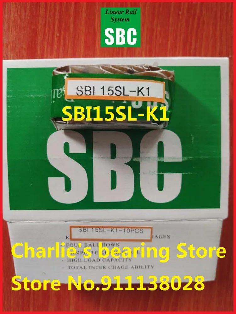 10pcs 100% brand new original genuine Korea SBC linear guide slider SBI15SL-C-K1 bearing carriage
10pcs 100% brand new original genuine Korea SBC linear guide slider SBI15SL-C-K1 bearing carriage