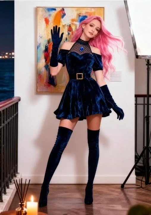 Alien Stage Mizi Cosplay Mizi Clematis Dress Cosplay Role-playing Costume Alien Stage Mizi Full Costume Can Be Used Everyday
Alien Stage Mizi Cosplay Mizi Clematis Dress Cosplay Role-playing Costume Alien Stage Mizi Full Costume Can Be Used Everyday
