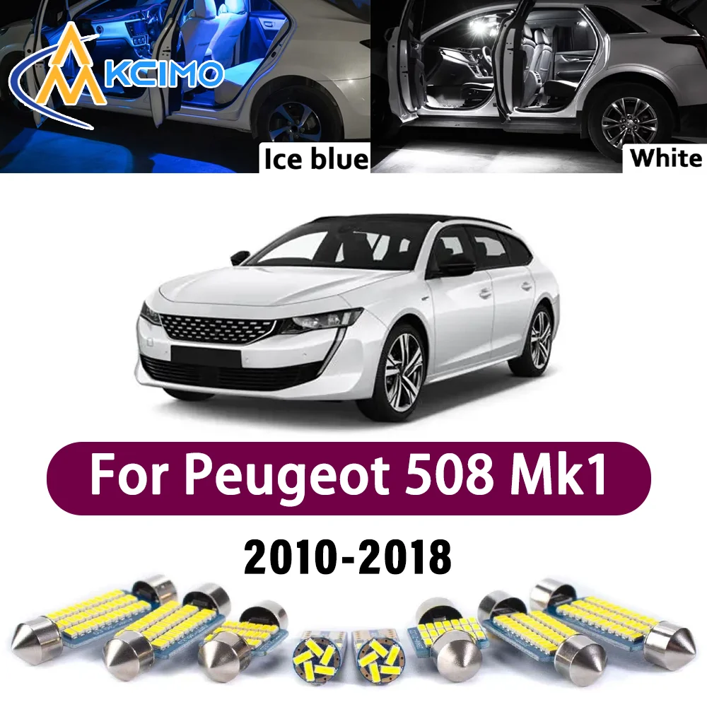 Error Free LED Interior Light Kit for Peugeot 508 Mk1 2010-2018 Premium Bright Dome Trunk Mirror Reading Lamps Canbus
Error Free LED Interior Light Kit for Peugeot 508 Mk1 2010-2018 Premium Bright Dome Trunk Mirror Reading Lamps Canbus