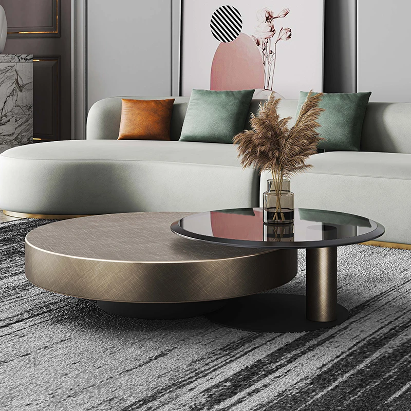 steel coffee table stainless steel household small apartment living room creative rock slab size round coffee table combination
steel coffee table stainless steel household small apartment living room creative rock slab size round coffee table combination