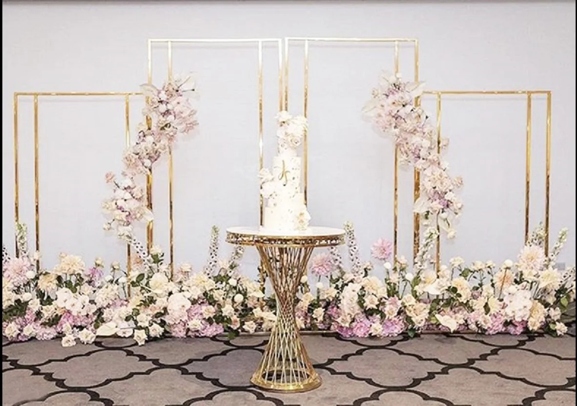 5PCS Wedding Dessert Table Geometric Floral Stand Frame Artificial Flower Arch For Anniversary Birthday Home Screen Decoration
5PCS Wedding Dessert Table Geometric Floral Stand Frame Artificial Flower Arch For Anniversary Birthday Home Screen Decoration