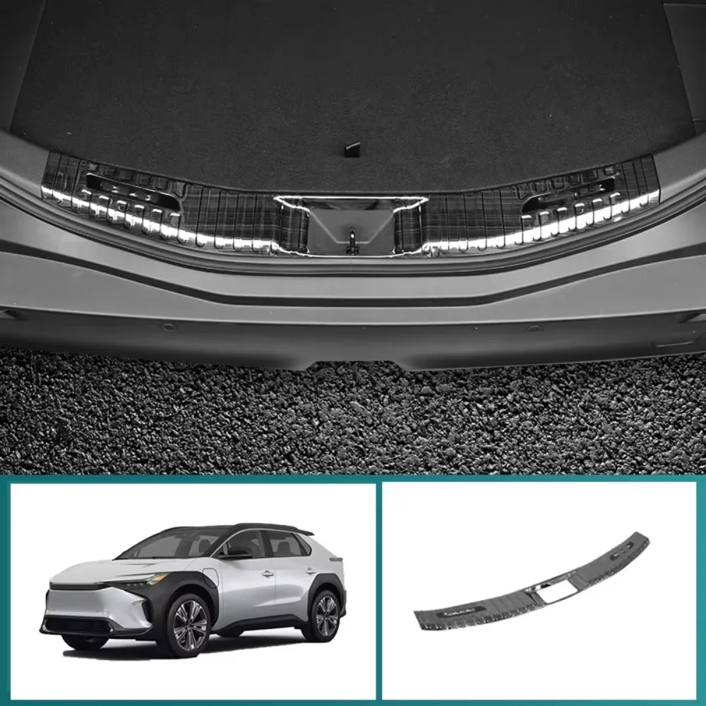 Car Accessories For 2023 Toyota BZ4X Stainless Steel Silver Black Rear Trunk Inside Bumper Protector Cover Sill Guard Trim
Car Accessories For 2023 Toyota BZ4X Stainless Steel Silver Black Rear Trunk Inside Bumper Protector Cover Sill Guard Trim