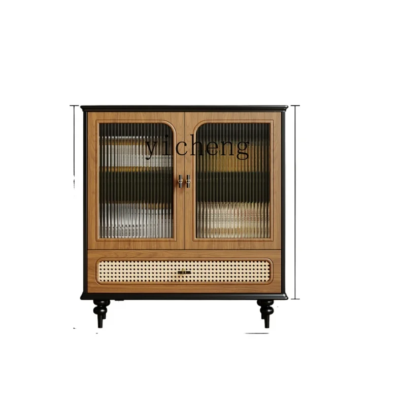 TQH coffee table living room household rectangular small apartment solid wood retro rattan coffee table TV cabinet
TQH coffee table living room household rectangular small apartment solid wood retro rattan coffee table TV cabinet