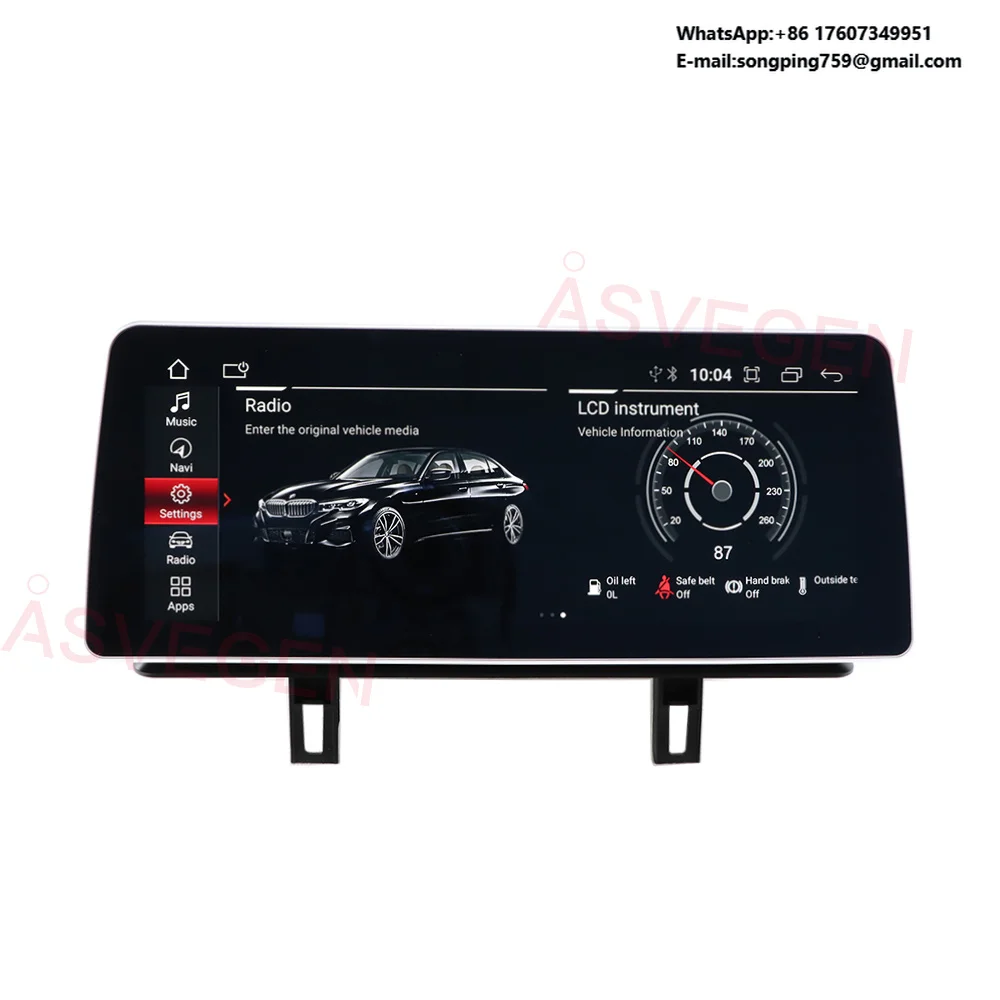 12.3 Inch Android Car DVD Player Car Audio Radio Video Player Dashboard GPS Navigation for BMW 1Series E81 E82 E87 2007-2012
12.3 Inch Android Car DVD Player Car Audio Radio Video Player Dashboard GPS Navigation for BMW 1Series E81 E82 E87 2007-2012