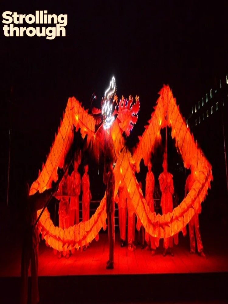 18-метровые светодиодные фонари для оформления сцены на вечеринках, реквизит для танца дракона в стиле китайской национальной культуры, шелковый фольклорный праздничный талисман
18-метровые светодиодные фонари для оформления сцены на вечеринках, реквизит для танца дракона в стиле китайской национальной культуры, шелковый фольклорный праздничный талисман