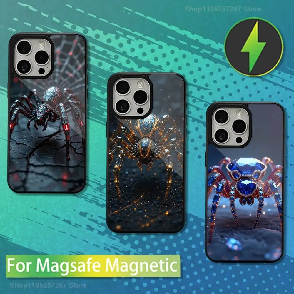 Cool Spider Art For iPhone 17,14,Plus,12,Pro,Mini,13,Max,11,15,16,For Magsafe,Magnetic Wireless Charging Case
Cool Spider Art For iPhone 17,14,Plus,12,Pro,Mini,13,Max,11,15,16,For Magsafe,Magnetic Wireless Charging Case