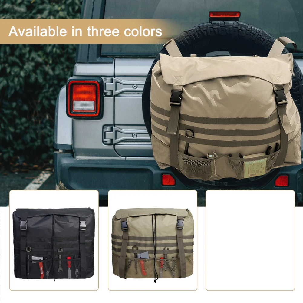 Outdoors Spare Tire Trash Bag Truck Tailgate Rear Ladder Trash Bag Large Recovery Gear Camping Fishing Repair Tool
Outdoors Spare Tire Trash Bag Truck Tailgate Rear Ladder Trash Bag Large Recovery Gear Camping Fishing Repair Tool