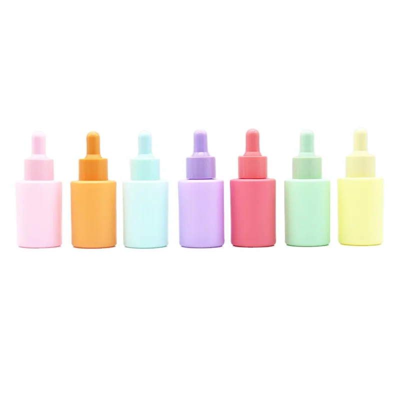 New Design colorful rubber head essential oil essence dropper bottle 30ml cosmetic glass dropper bottle
New Design colorful rubber head essential oil essence dropper bottle 30ml cosmetic glass dropper bottle