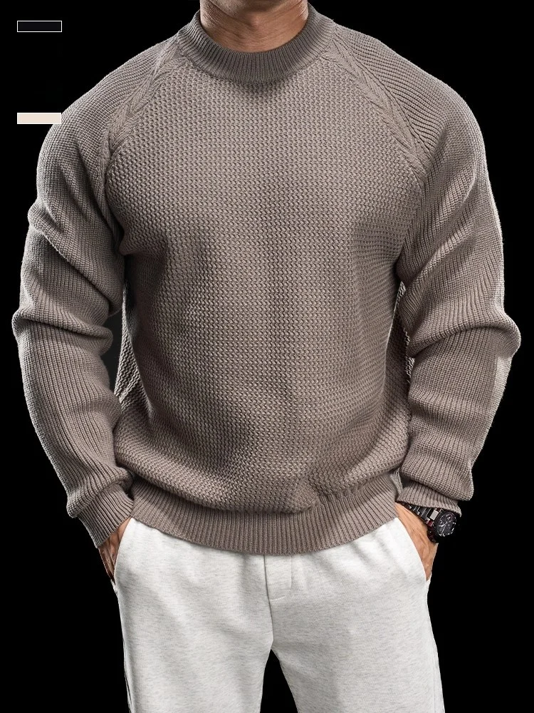 GM новый тренд, мужской осенне-зимний вязаный длинный свитер Sve Fitn, тонкий базовый топ, однотонный внутренний топ для бега
GM новый тренд, мужской осенне-зимний вязаный длинный свитер Sve Fitn, тонкий базовый топ, однотонный внутренний топ для бега