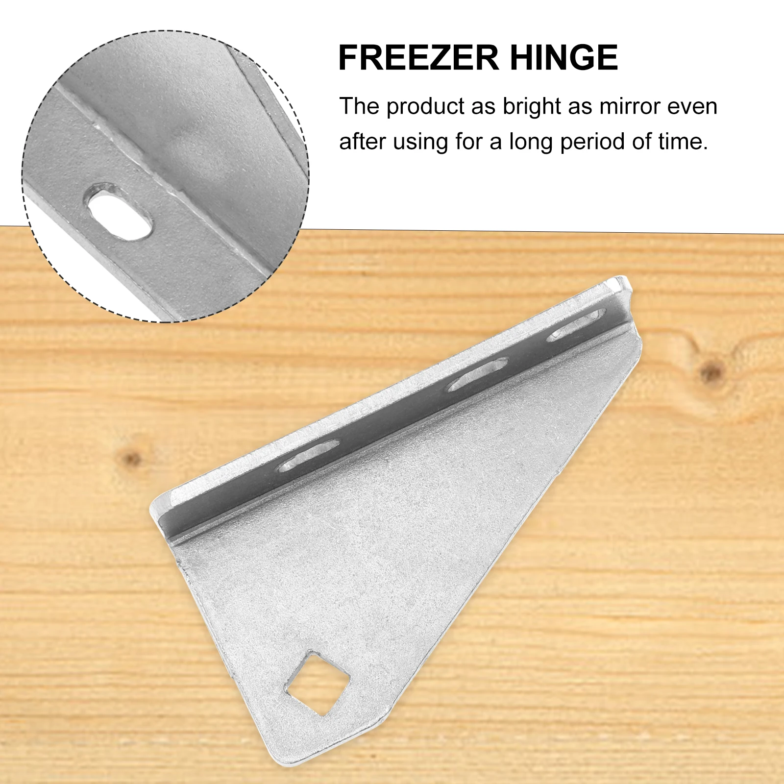 2Pcs Freezer Door Hinges Stainless Steel Surface Smooth Open Close Strong Bearing Capacity Accessories
2Pcs Freezer Door Hinges Stainless Steel Surface Smooth Open Close Strong Bearing Capacity Accessories