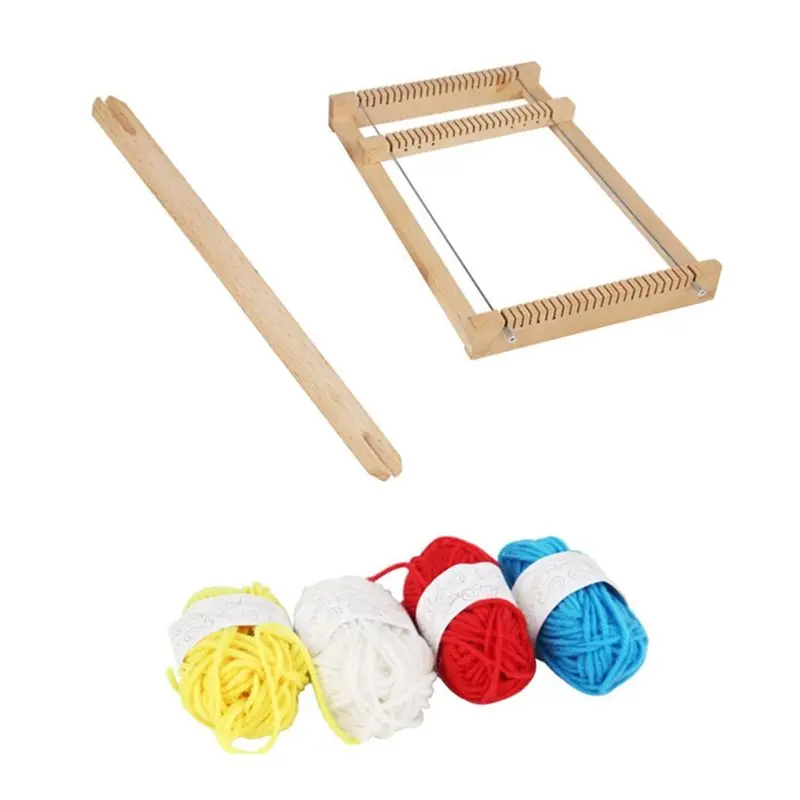 A25F-For Adult Weave Loom Kit, Child Multi-Craft Handcraft Weaving Set Wooden Loom For DIY Handcraft& Beginners
A25F-For Adult Weave Loom Kit, Child Multi-Craft Handcraft Weaving Set Wooden Loom For DIY Handcraft& Beginners