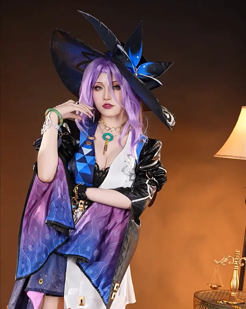 CosAn Honkai: Star Rail Jade Cosplay Costume Sweet Elegant Activity Party Role Play Clothing New Role Play Clothes Game
CosAn Honkai: Star Rail Jade Cosplay Costume Sweet Elegant Activity Party Role Play Clothing New Role Play Clothes Game