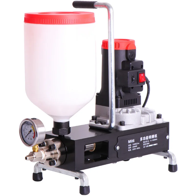 High pressure cement slurry grouting machine waterproof leak repair liquid polyurethane plugging machine hollow drum
High pressure cement slurry grouting machine waterproof leak repair liquid polyurethane plugging machine hollow drum