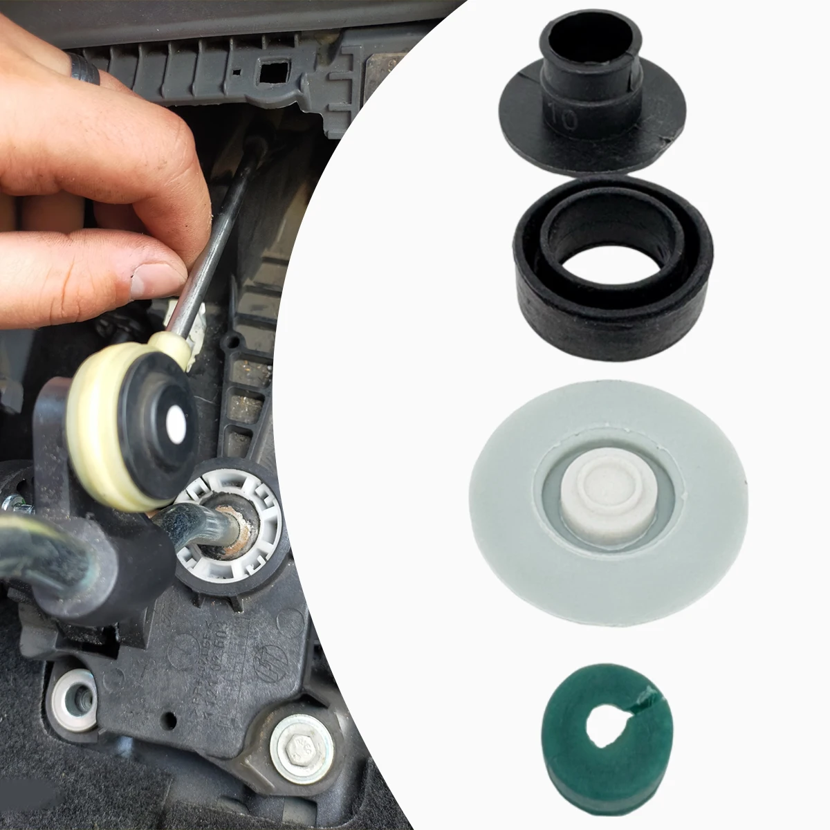 For Ford Focus MK2 2006-2012 Gearshift Cable Gearbox Control Bushing Lever Selector Linkage End Rod Repair Kit Replacement Parts
For Ford Focus MK2 2006-2012 Gearshift Cable Gearbox Control Bushing Lever Selector Linkage End Rod Repair Kit Replacement Parts
