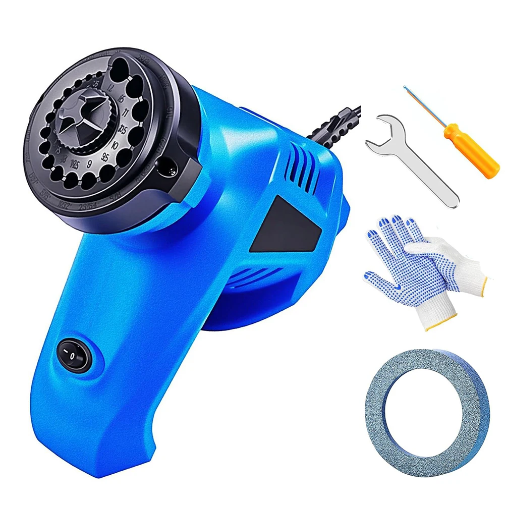 Электрическая точилка для сверл для всех спиральных сверл 3-12 мм, многофункциональная шлифовальная машина для сверл, электроинструмент 8000 об/мин
Электрическая точилка для сверл для всех спиральных сверл 3-12 мм, многофункциональная шлифовальная машина для сверл, электроинструмент 8000 об/мин