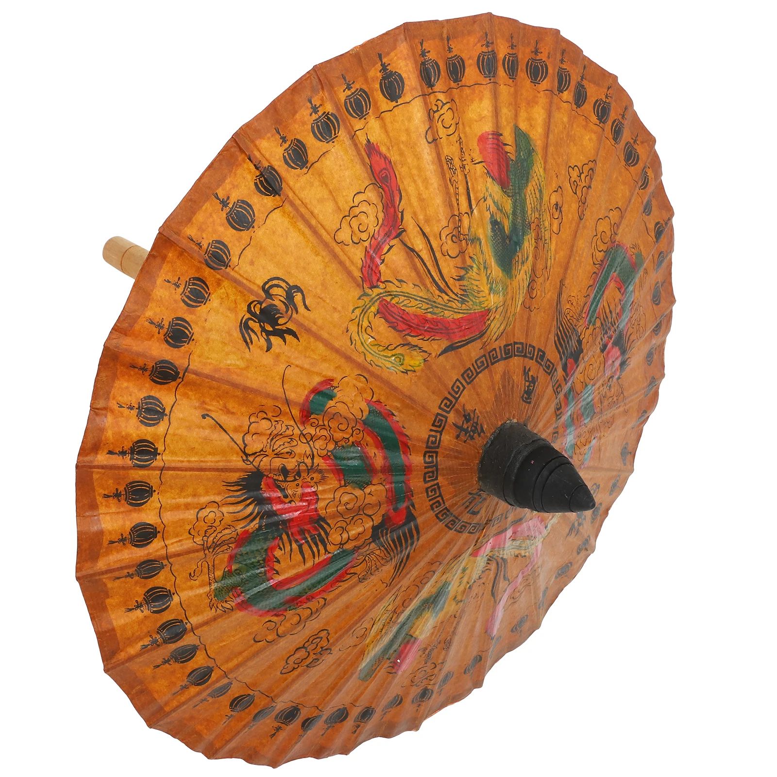Hand Painted Oiled Paper Umbrella Decorative Dance Parasol Traditional Craft Wooden Handle Photography Prop Festival Display
Hand Painted Oiled Paper Umbrella Decorative Dance Parasol Traditional Craft Wooden Handle Photography Prop Festival Display