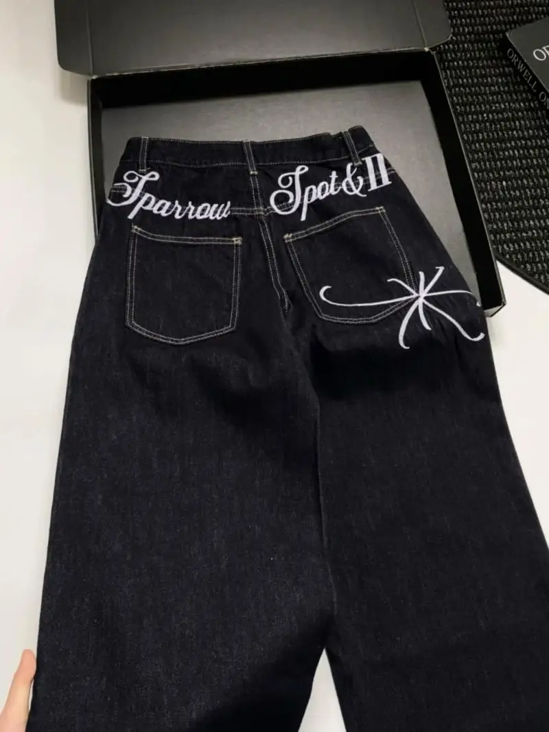 Retro American High Street Wide Leg Waed out Jeans Women's High Waist Versatile Dra Hipster Long Pants Casual Denim
Retro American High Street Wide Leg Waed out Jeans Women's High Waist Versatile Dra Hipster Long Pants Casual Denim