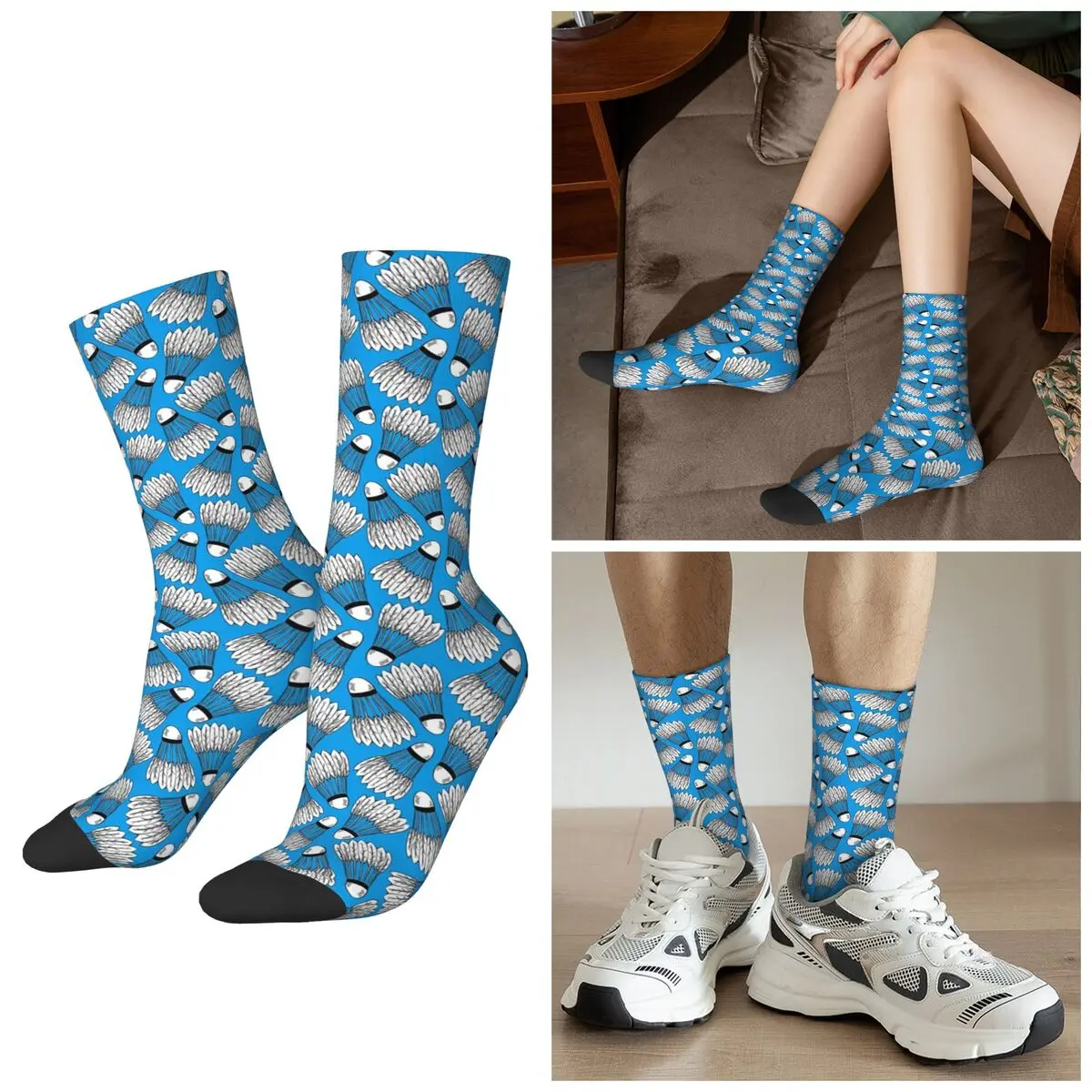 All Seasons Badminton Shuttlecock Sports Pattern Socks Harajuku Sport Middle Tube Socks Casual Stockings for Valentine's Day
All Seasons Badminton Shuttlecock Sports Pattern Socks Harajuku Sport Middle Tube Socks Casual Stockings for Valentine's Day
