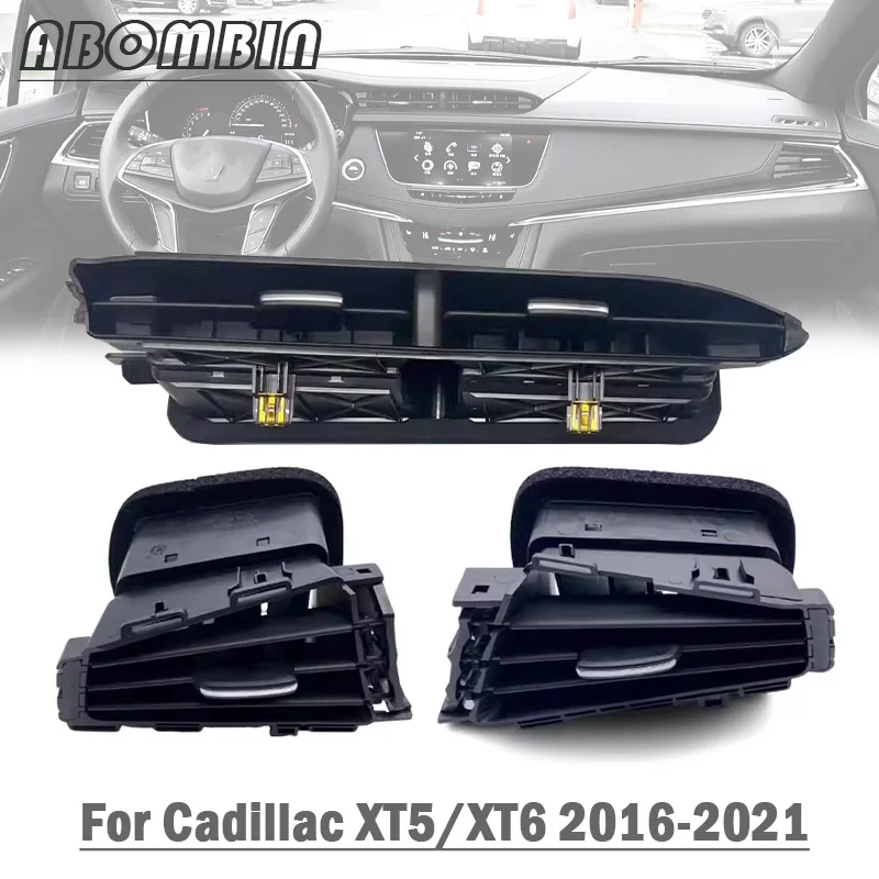 Side Front Air Vent Dashboard Air Condition Outlet Vent Center Ventilator Grille For Cadillac XT5 XT6 2016 17 18 19 20 21
Side Front Air Vent Dashboard Air Condition Outlet Vent Center Ventilator Grille For Cadillac XT5 XT6 2016 17 18 19 20 21