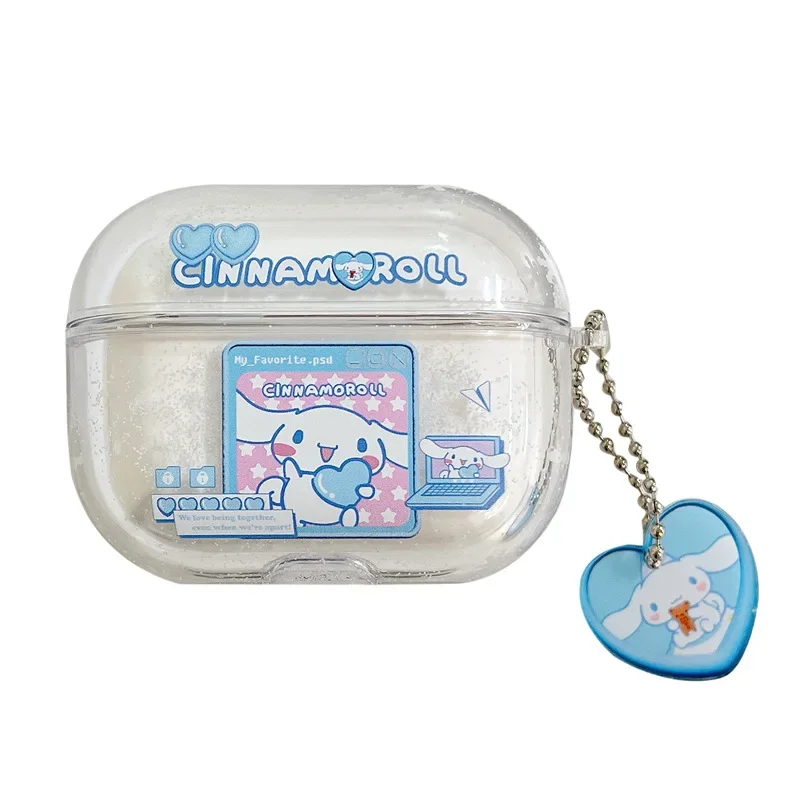 For Airpods Pro 2 Case,Sanrio Cinnamoroll Quicksand Hard PC Protective Earphone Cover For Airpods 3 Case For Girls/Women/Kids
For Airpods Pro 2 Case,Sanrio Cinnamoroll Quicksand Hard PC Protective Earphone Cover For Airpods 3 Case For Girls/Women/Kids