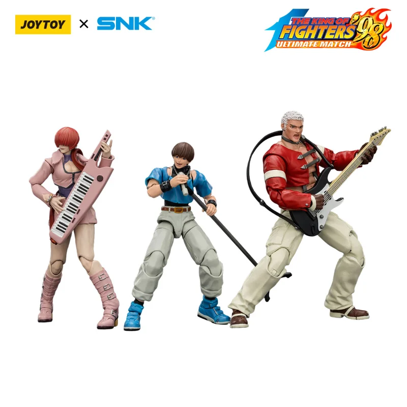Pre-order JOYTOY SNK KOF '98 UM Orochi Team: Yashiro Nanakase Shermie Chris JT04049 1/18 Scale Action Figure Anime Model
Pre-order JOYTOY SNK KOF '98 UM Orochi Team: Yashiro Nanakase Shermie Chris JT04049 1/18 Scale Action Figure Anime Model