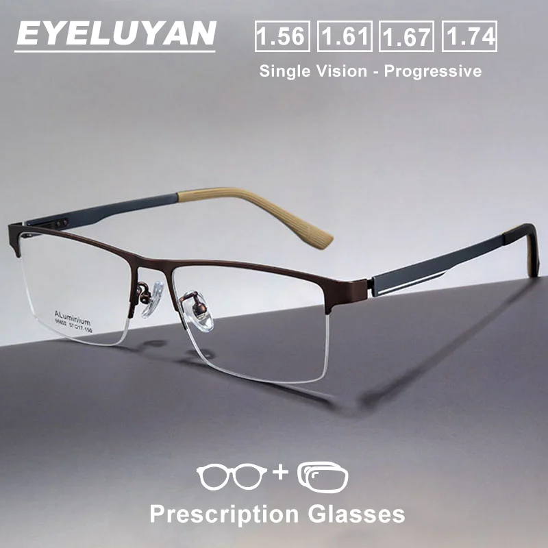 EYELUYAN модные оптические очки без оправы мужские персонализированные прогрессивные очки для близорукости и дальнозоркости по рецепту очки
EYELUYAN модные оптические очки без оправы мужские персонализированные прогрессивные очки для близорукости и дальнозоркости по рецепту очки