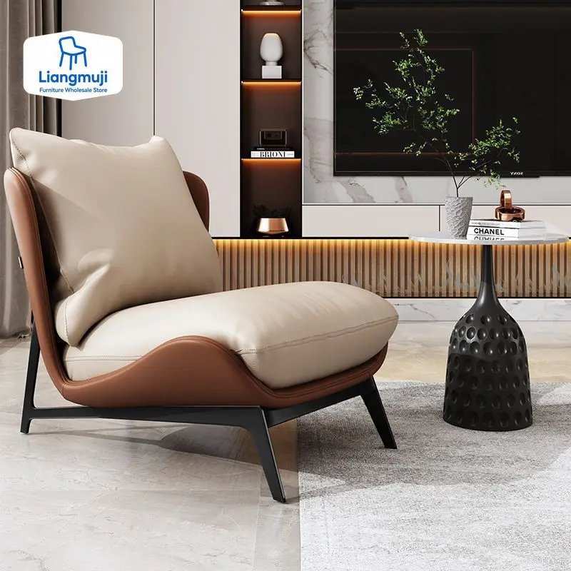 Итальянский минималистичный стул с тигром для гостиной, скандинавский одиночный диван-кресло, современное простое кресло для отдыха на балконе, дизайнерское кресло для отдыха
Итальянский минималистичный стул с тигром для гостиной, скандинавский одиночный диван-кресло, современное простое кресло для отдыха на балконе, дизайнерское кресло для отдыха