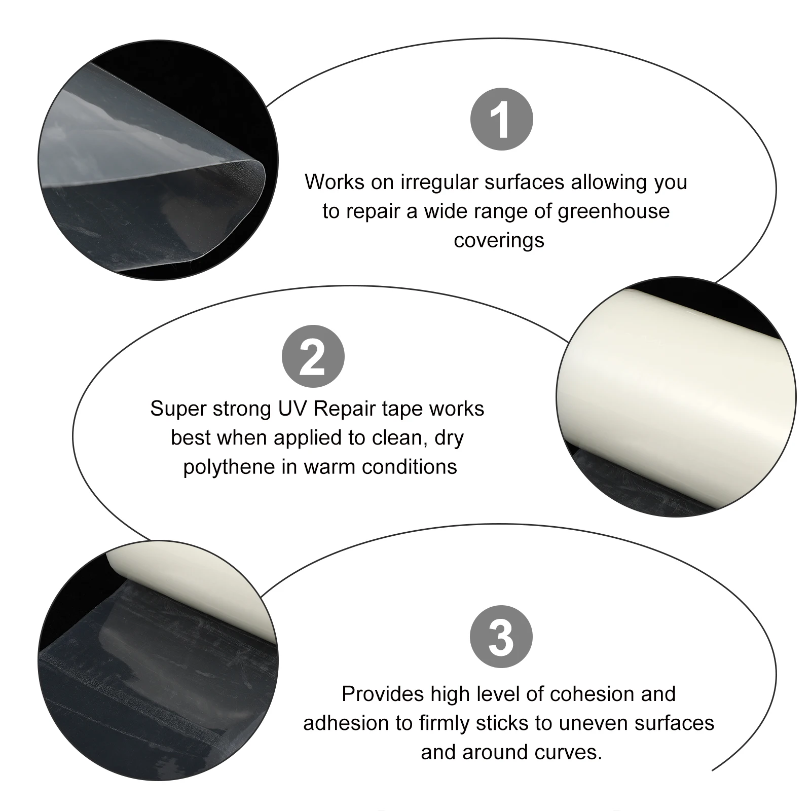 2 Rolls Greenhouse Repair Tape Clear Polyethylene Film Waterproof Pe Repair Tape Sealing Storm Windows Awnings
2 Rolls Greenhouse Repair Tape Clear Polyethylene Film Waterproof Pe Repair Tape Sealing Storm Windows Awnings