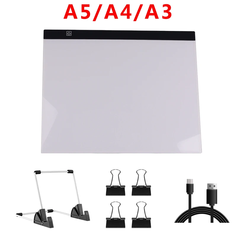 A5/A4/A3 LED Light Pad for diamond painting Artcraft Tracing Light Box Digital Tablets Painting Drawing Tablet
A5/A4/A3 LED Light Pad for diamond painting Artcraft Tracing Light Box Digital Tablets Painting Drawing Tablet