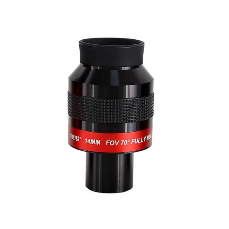 Angeleyes 70 Degree Flat Field Focal Length 14mm Ultra Wwide Angle Eyepiece High Magnification Astronomical Telescope Accessory
Angeleyes 70 Degree Flat Field Focal Length 14mm Ultra Wwide Angle Eyepiece High Magnification Astronomical Telescope Accessory