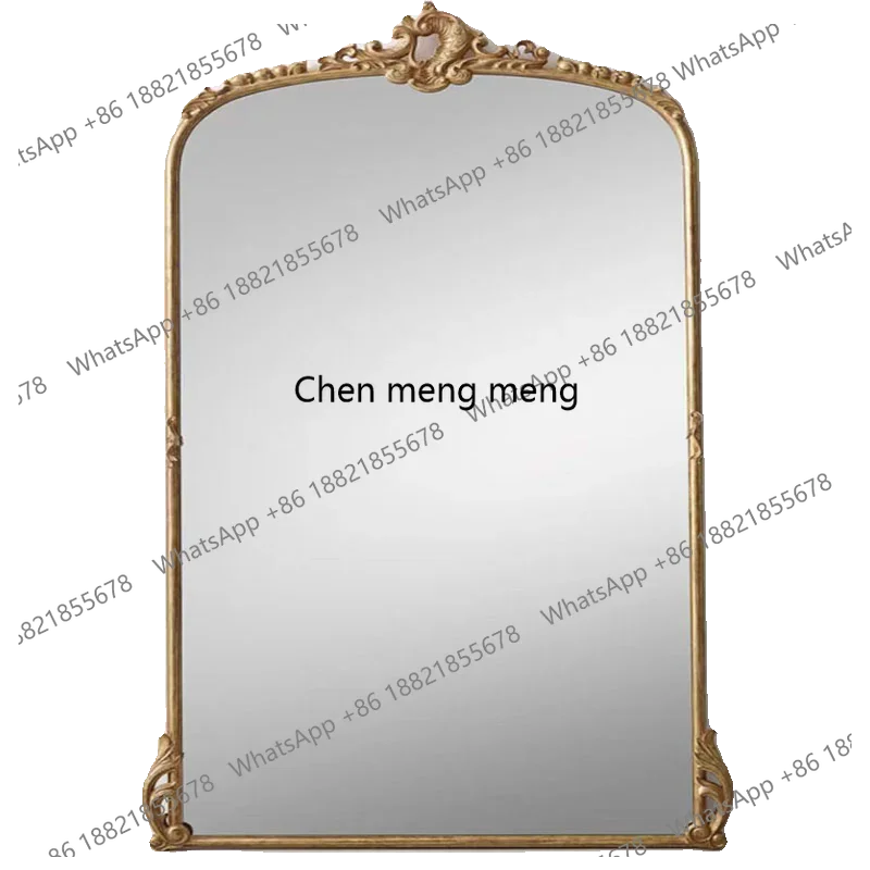 American dressing mirror wall hanging wall medieval floor-to-ceiling full-body retro carved fitting mirror
American dressing mirror wall hanging wall medieval floor-to-ceiling full-body retro carved fitting mirror