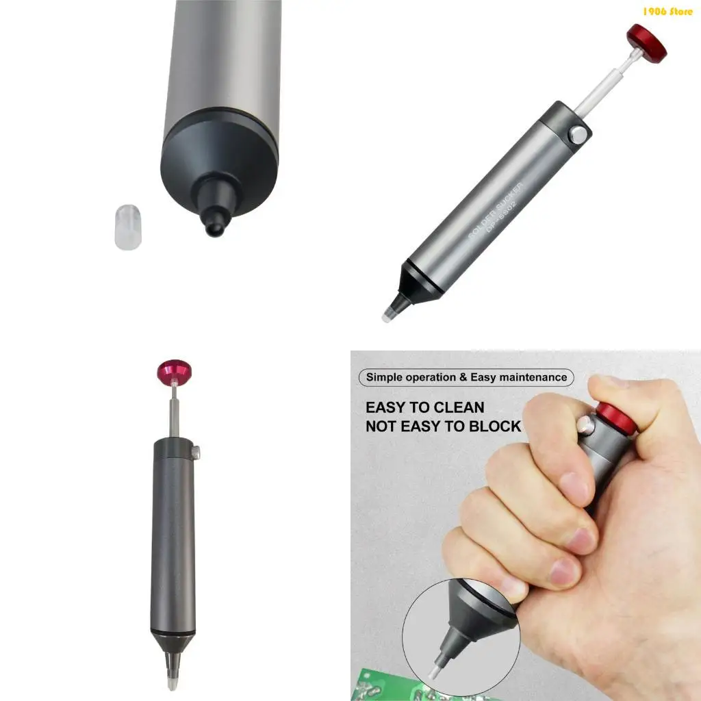U1JB Desoldering Solder Sucker SS-02 Profesional Welding Tools Desoldering SMT IC Pickup Remover Tool
U1JB Desoldering Solder Sucker SS-02 Profesional Welding Tools Desoldering SMT IC Pickup Remover Tool
