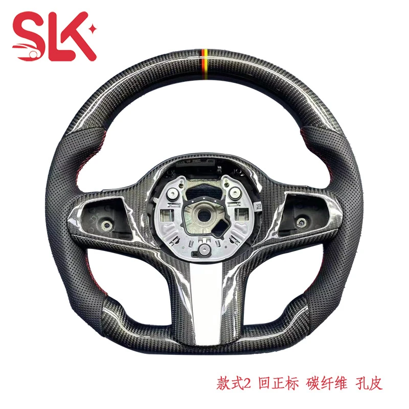 For BMW 3-8 Series (G-Chassis) Forged Carbon Fiber Steering Wheel (LED Racing Light Model)
For BMW 3-8 Series (G-Chassis) Forged Carbon Fiber Steering Wheel (LED Racing Light Model)