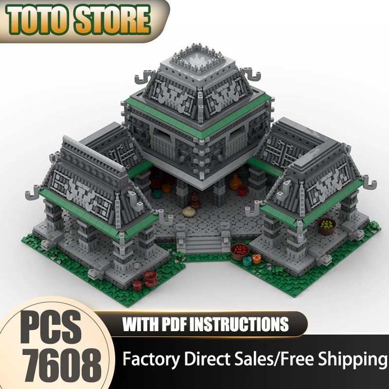 Игровая модель Moc Building Blocks Age of Empires - Town Center (Native American) Модель Технология Кирпичи DIY Сборка Праздничные игрушки
Игровая модель Moc Building Blocks Age of Empires - Town Center (Native American) Модель Технология Кирпичи DIY Сборка Праздничные игрушки