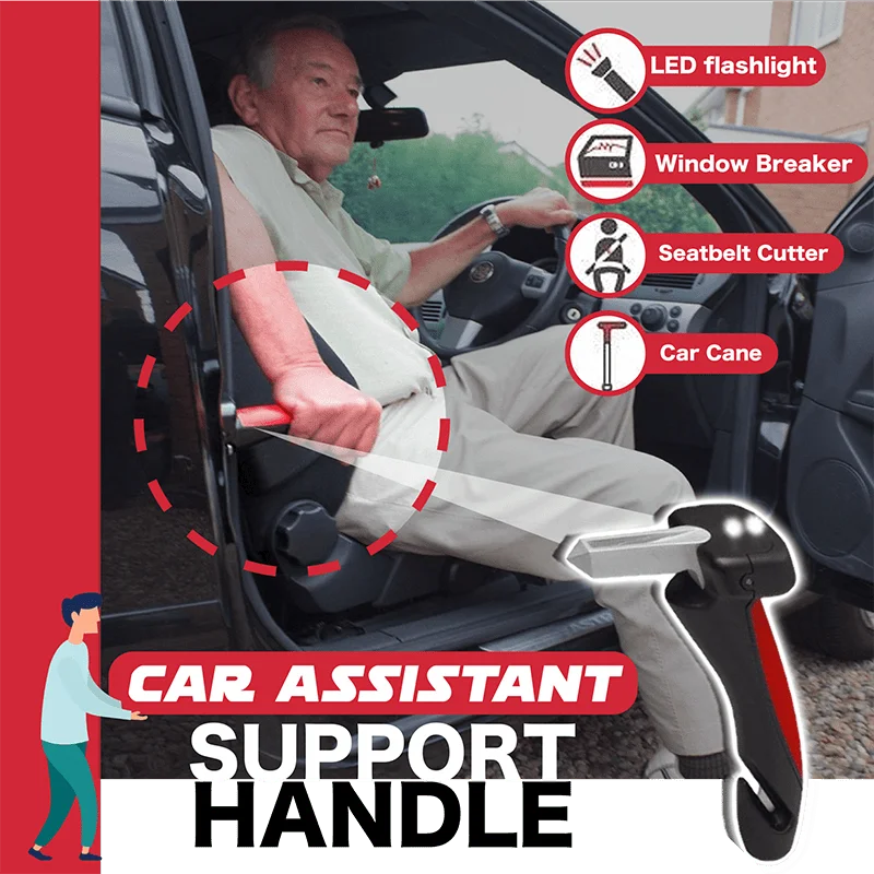 Universal Automotive Four in One Armrest Safety Hammer Auxiliary Handle Auxiliary Hammer Rod Night Lighting Multi functional
Universal Automotive Four in One Armrest Safety Hammer Auxiliary Handle Auxiliary Hammer Rod Night Lighting Multi functional